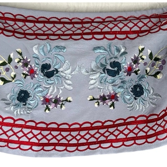 ASOS High Low Dress with Embroidered Floral Design Maternity Size 4 - Picture 4 of 7